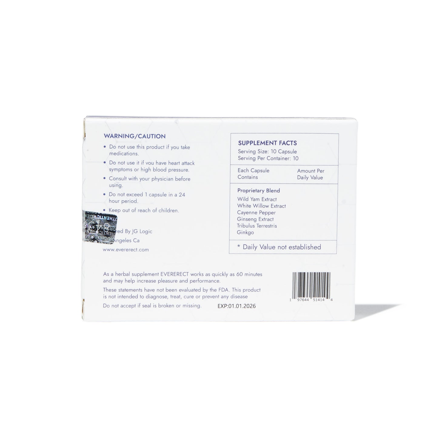 EverErect 10 capsules